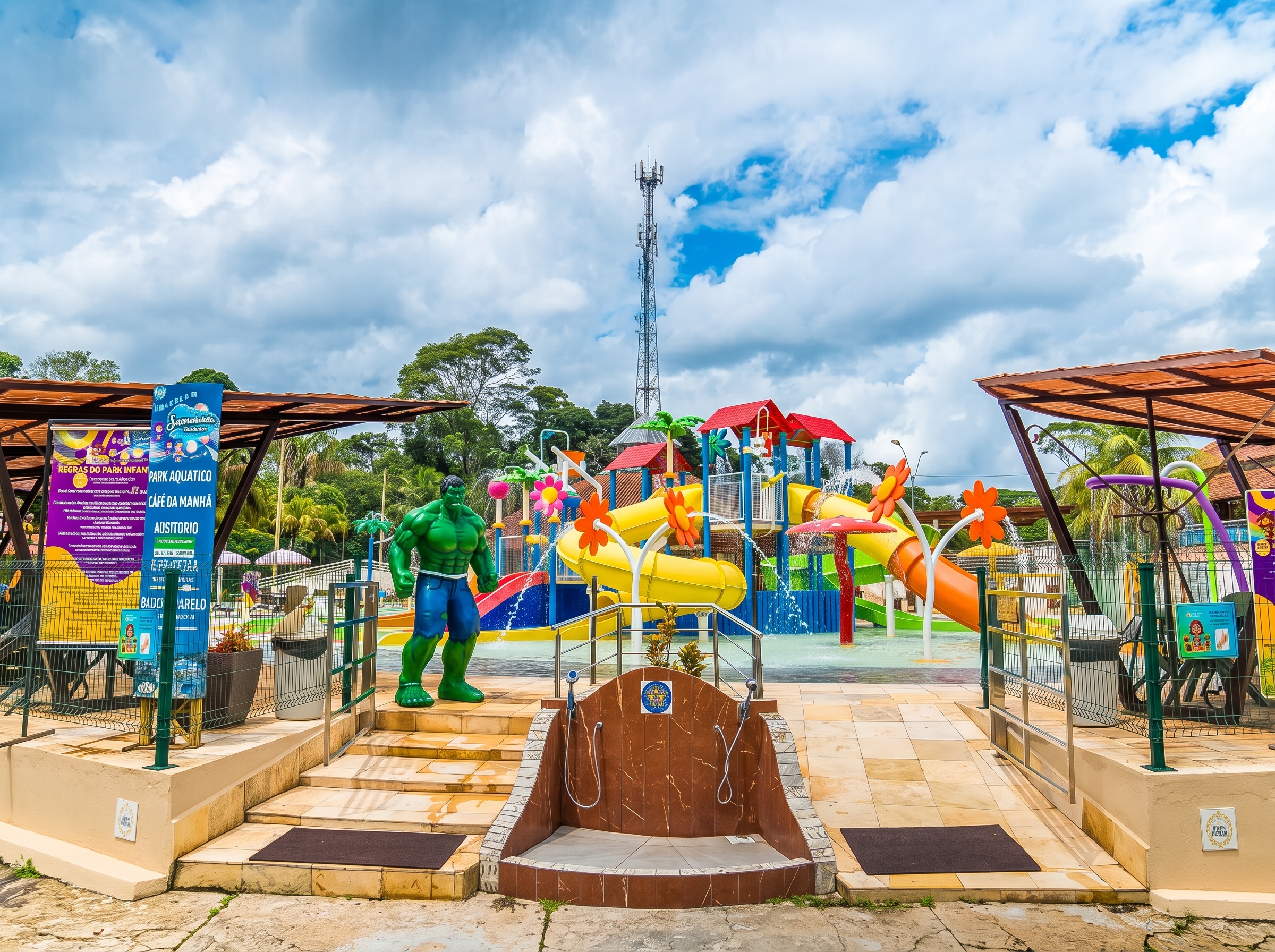 Park Aquático Samaúma - Área de lazer